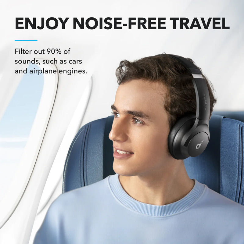 Soundcore by Anker Q20i Wireless Hybrid Noise Canceling Over-Ear Headphones