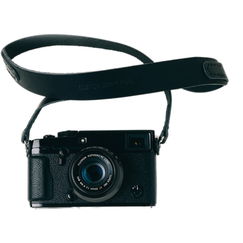 Clever Supply Co. Traditional Camera Strap (Black, 40")