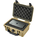 Eylar Small Case with Foam (8", Tan)