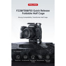 Falcam F22, F38 & F50 Quick Release Foldable Half Cage for Select Cameras