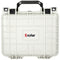 Eylar Gear Case with Foam (Small, Deep, White)