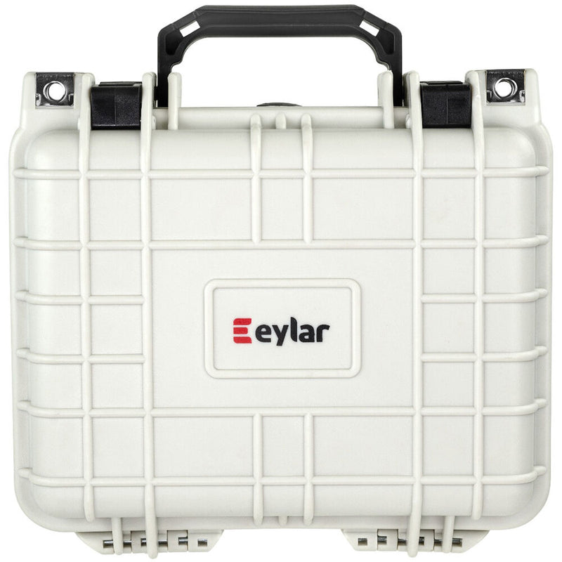 Eylar Gear Case with Foam (Small, Deep, White)