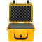 Eylar Gear Case with Foam (Small, Deep, Yellow)