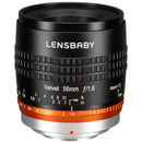 Lensbaby Velvet 56mm f/1.6 Lens with Copper Rings (Micro Four Thirds)