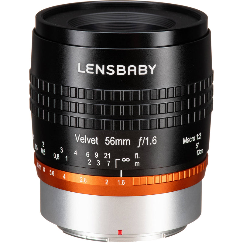 Lensbaby Velvet 56mm f/1.6 Lens with Copper Rings (Nikon Z)