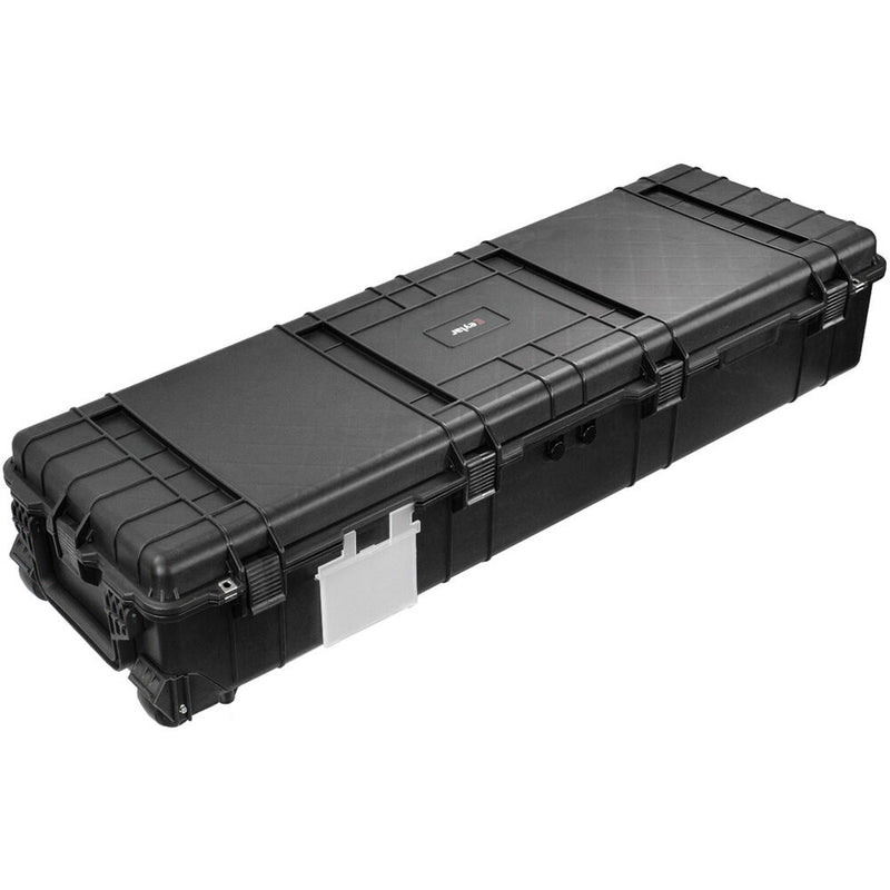 Eylar Waterproof Heavy Transport Roller Rifle Hard Case (Black)