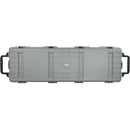 Eylar Waterproof Heavy Transport Roller Rifle Hard Case (Gray)