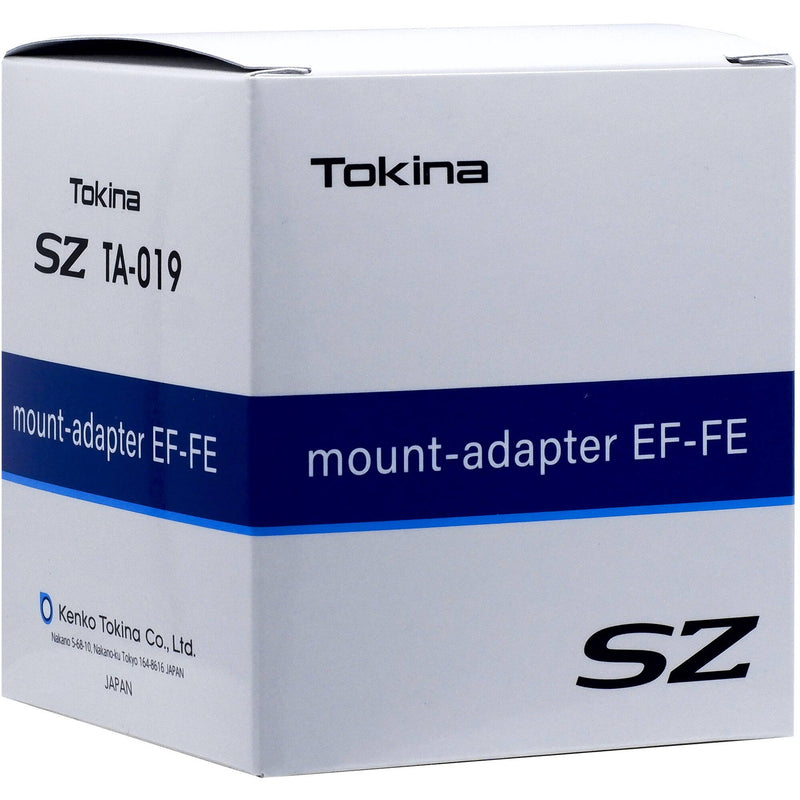 Tokina SZ Mount Adapter EF-FE for Canon EF Lens to Sony E-Mount Camera