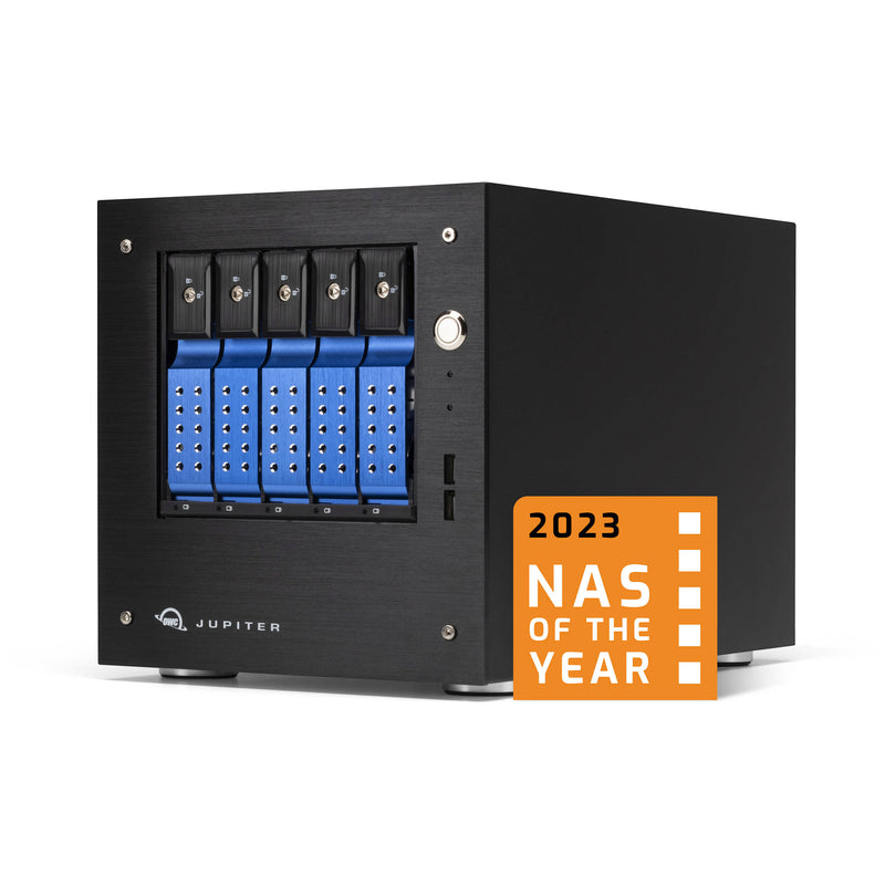 OWC Jupiter Mini 100TB 5-Bay NAS Server (5 x 20TB)