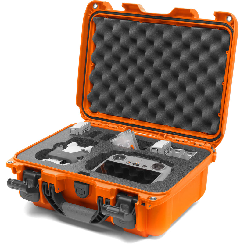 Nanuk 915 Hard-Shell Case for DJI Mini 3/Mini 4 Pro Fly More Combo (Orange)