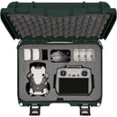 Nanuk 915 Hard-Shell Case for DJI Mini 3/Mini 4 Pro Fly More Combo (Olive)