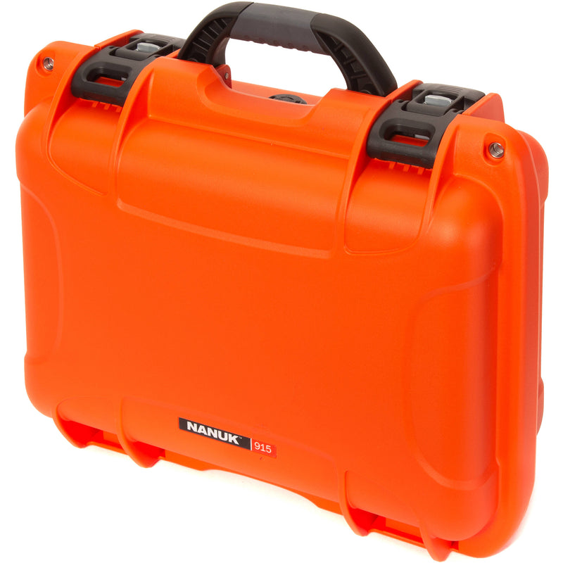 Nanuk 915 Hard-Shell Case for DJI Mini 3/Mini 4 Pro Fly More Combo (Orange)