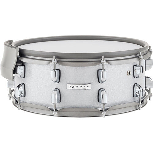 E F NOTE Snare Drum 14" Full Shell (White Sparkle)