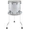 E F NOTE Floor Tom (12", White Sparkle)