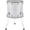 E F NOTE Floor Tom (15", White Sparkle)