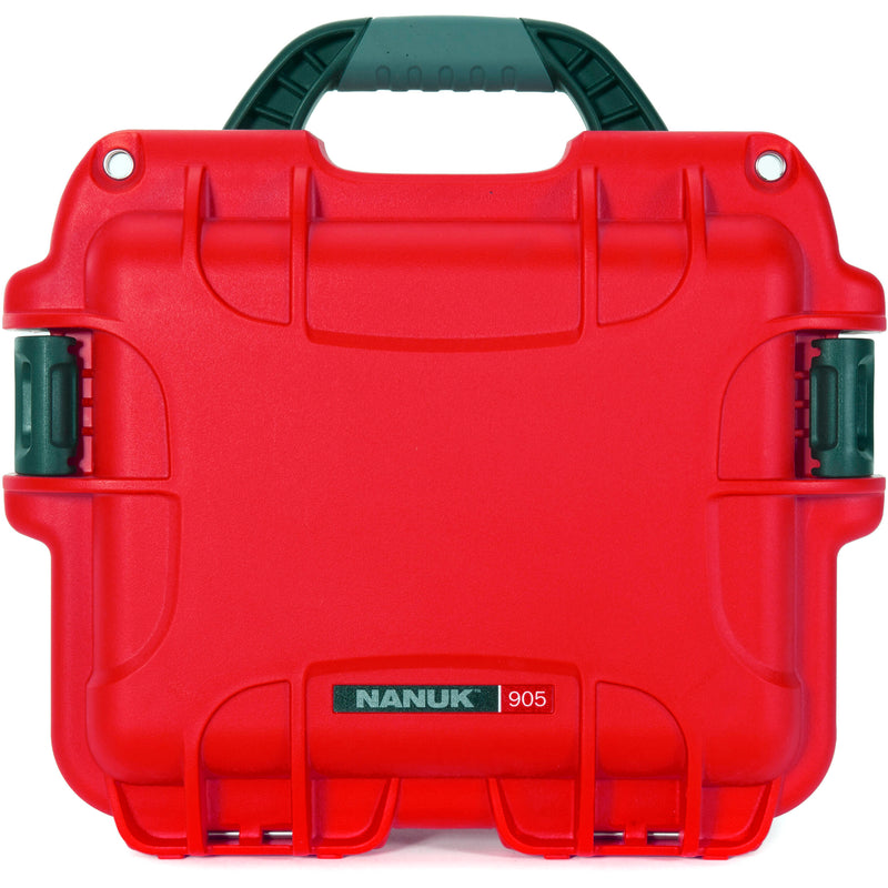 Nanuk 905 Pro Photo Kit (Red, 6.3L)