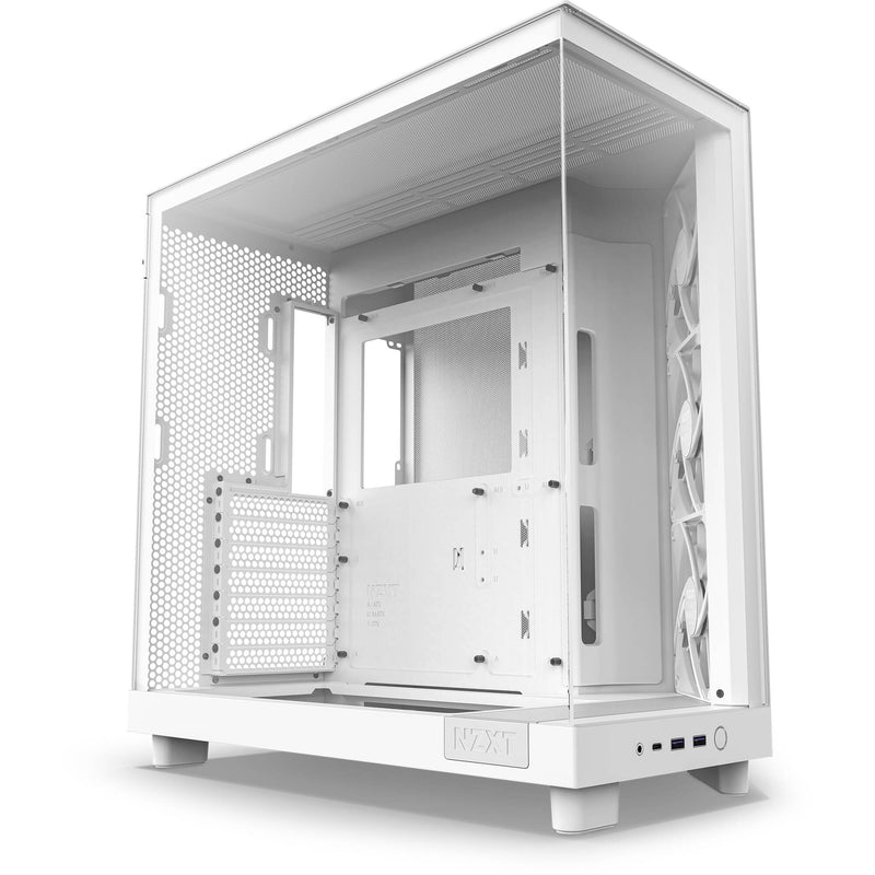 NZXT H6 Flow Mid-Tower Case (White)