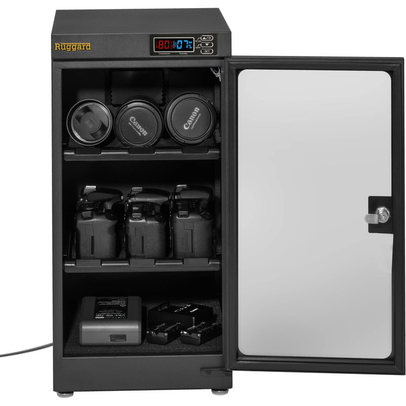 Ruggard EDC-50LC Electronic Dry Cabinet (Black, 50L)