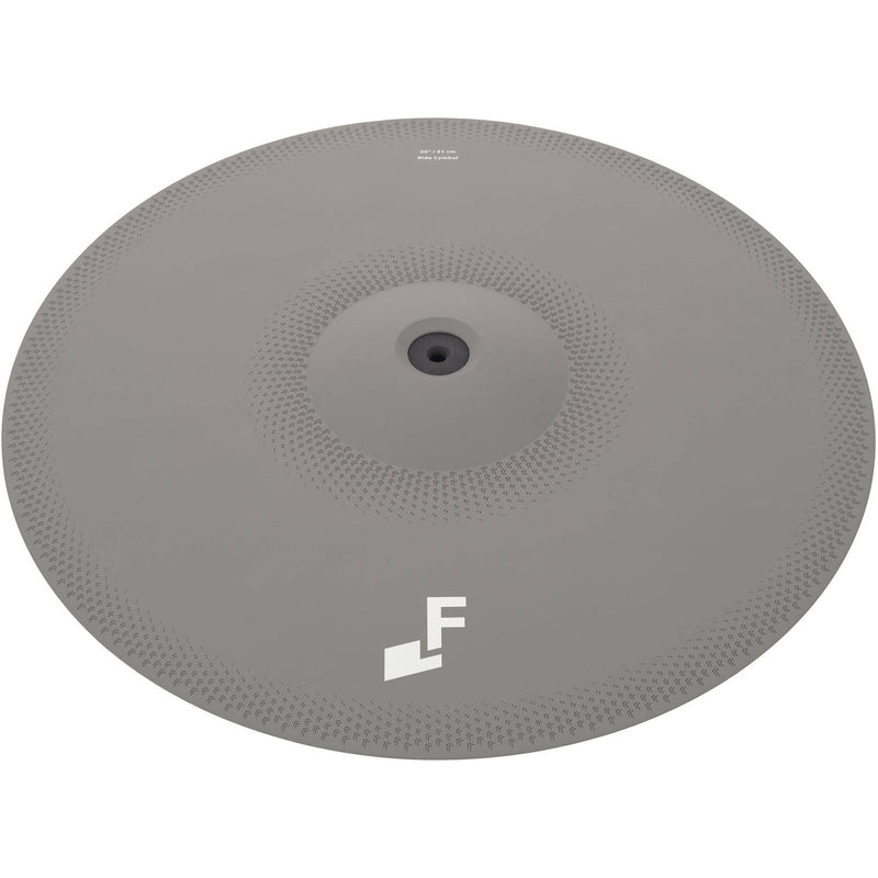 E F NOTE Ride Cymbal for Electronic Drum Kits (20", Warm Gray)