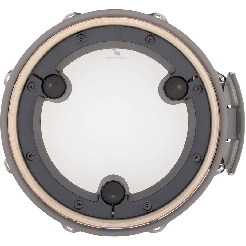 E F NOTE EFD-S1250 Electronic Snare Drum (12", Black Oak)