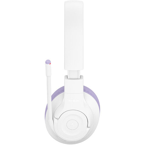 Belkin SoundForm Inspire Wireless Over-Ear Headset for Kids (Lavender)