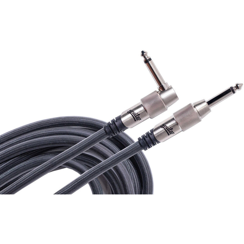 aguilar Right-Angle to Straight Connector Instrument Cable (10')