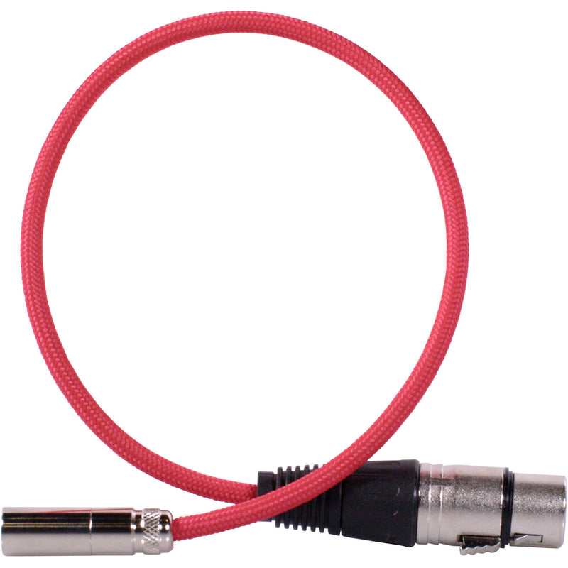 BLACKHAWK Mini-XLR to XLR Cable (16", Red)