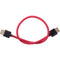 BLACKHAWK Thin Braided High-Speed HDMI Cable (16", Red)