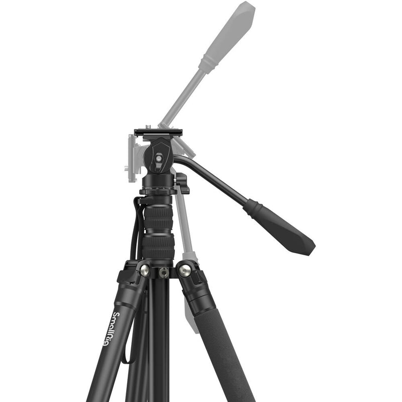 SmallRig CT180 Video Tripod with Mini Fluid Head Kit V2