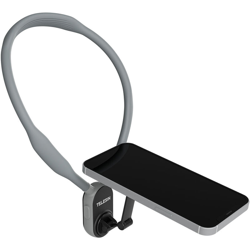 TELESIN Magnetic Smartphone Neck Mount (Gray)