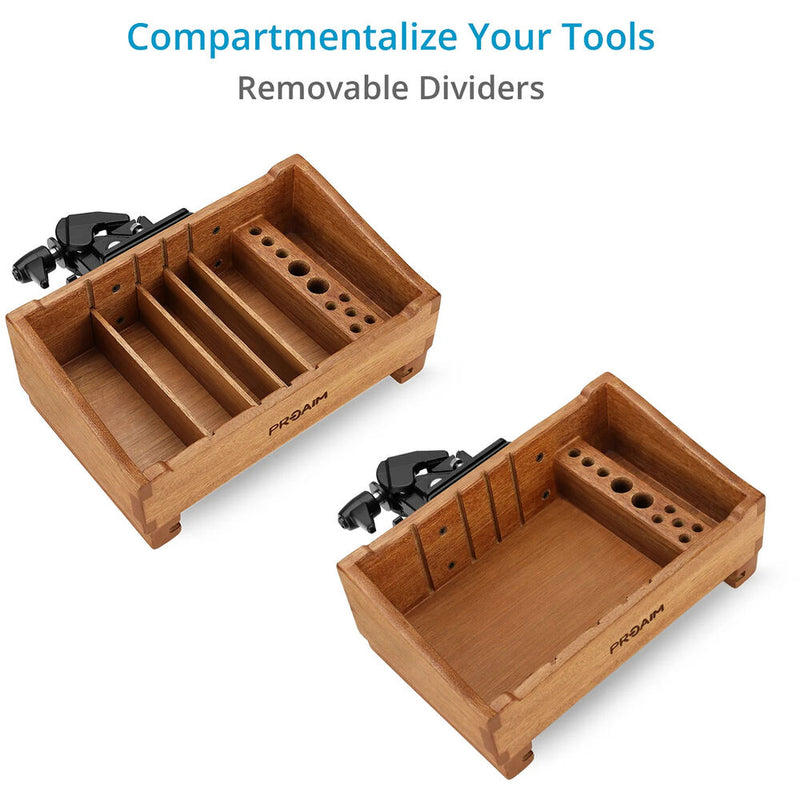 Proaim Wooden Camera Assistant Front Box