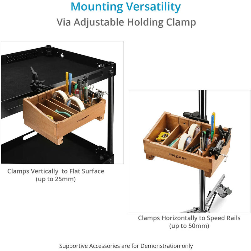 Proaim Wooden Camera Assistant Front Box