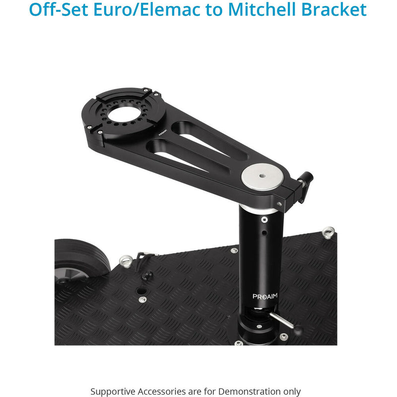 Proaim Euro/Elemack to Mitchell Offset Adapter