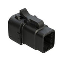 Amphenol SINE/TUCHEL ATM06-6S-SF01BLK. ATM06-6S-SF01BLK. Automotive Housing Plug 6POS 7.5A New