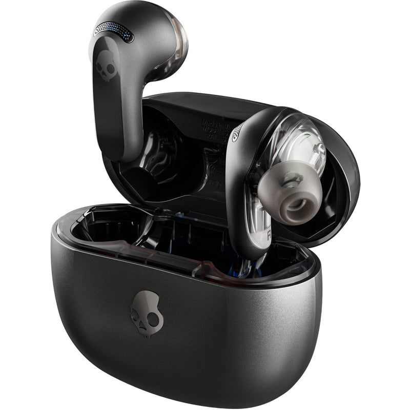 Skullcandy Rail ANC True Wireless Noise-Canceling Earbuds (True Black)