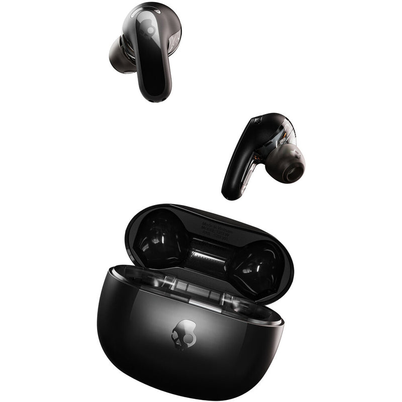 Skullcandy Rail ANC True Wireless Noise-Canceling Earbuds (True Black)