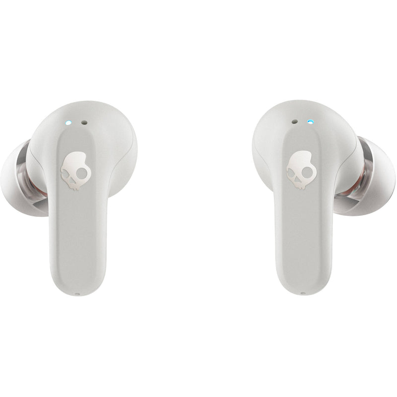 Skullcandy Rail True-Wireless Earbuds (Bone/Orange Glow)