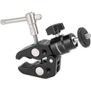 CAMVATE Super Crab Clamp with 360&deg; Mini Ball Head