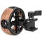 CAMVATE Wooden Handgrip with Quick Release Clamp (Round)