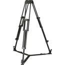 Miller Versa CXV10 Head, Toggle 2-Stage Tripod, Mid-Level Spreader, Rubber Feet & Soft Case Kit