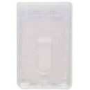 BRADY PEOPLE ID Premium Frosted Vertical Top-Load Card Dispenser (2.13 x 3.38", 50-Pack)