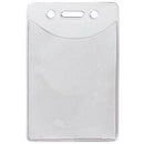 BRADY PEOPLE ID Clear Vinyl Vertical Anti-Print Transfer Badge Holder (2.5 x 3.25", 100-Pack)