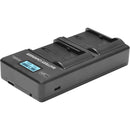 Vidpro VDL-16 4.2V Dual Bay LCD Charger