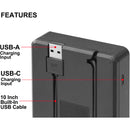 Vidpro VDL-19 4.2V Dual Bay LCD Charger