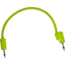 TipTop Audio Stackable Shielded 3.5mm Eurorack Patch Cable (Green, 7.9", Single)
