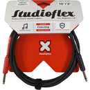 Studioflex Silent Connect 1/4" Instrument Cable (10')