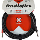 Studioflex Silent Connect 1/4" Instrument Cable (20')