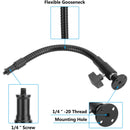 CAMVATE Flexible Gooseneck Arm with 1/4"-20 & Wall Mount