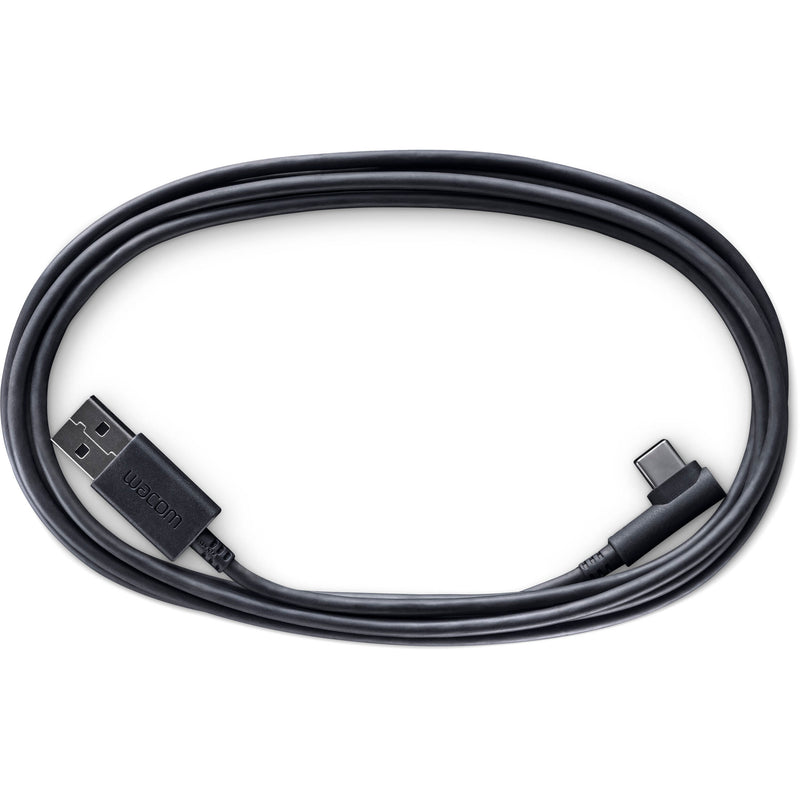 Wacom Intuos Pro USB-A to Angled USB-C Cable (6.6')