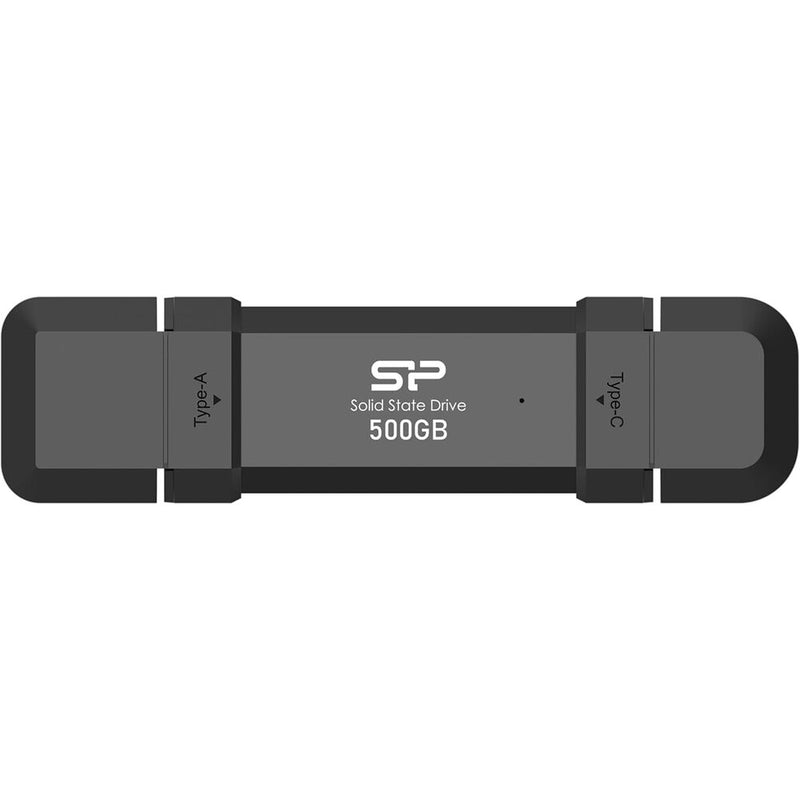 Silicon Power 500GB DS72 Dual USB 3.2 Gen 2 Portable SSD (USB-C / USB-A)